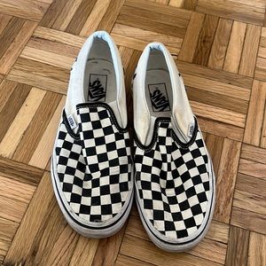 Vans Black and White Checkered Vans
